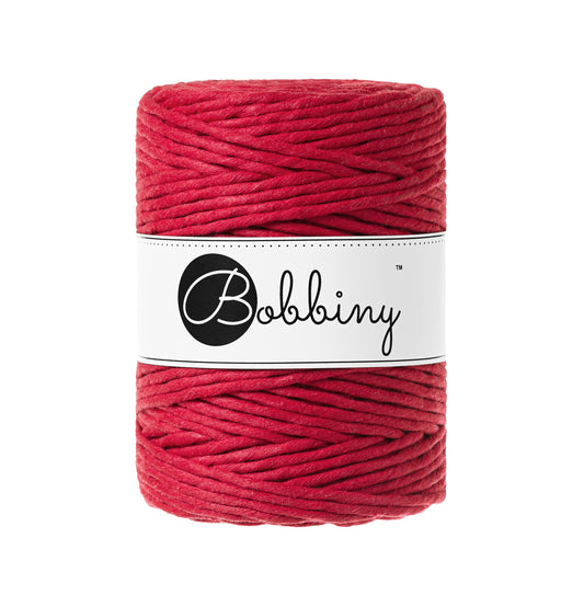 CLASSIC RED Macrame cord 5mm