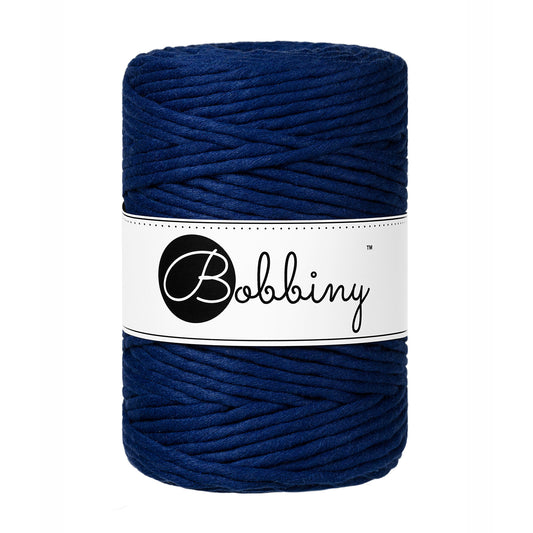 INK BLUE Macrame cord 5mm