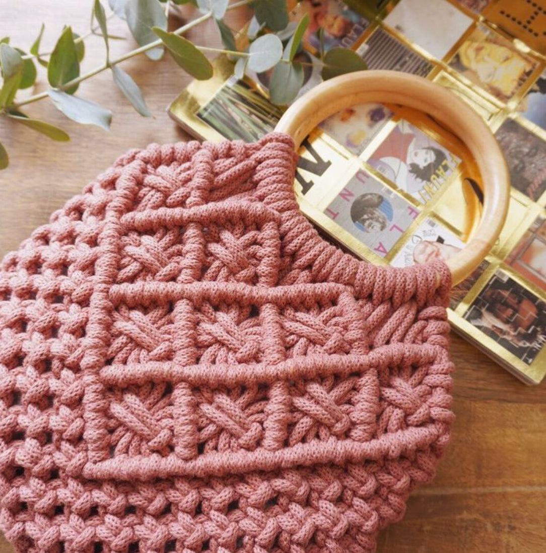 PMQ: Macrame Handbag (2 classes: total 8-10 Hr)