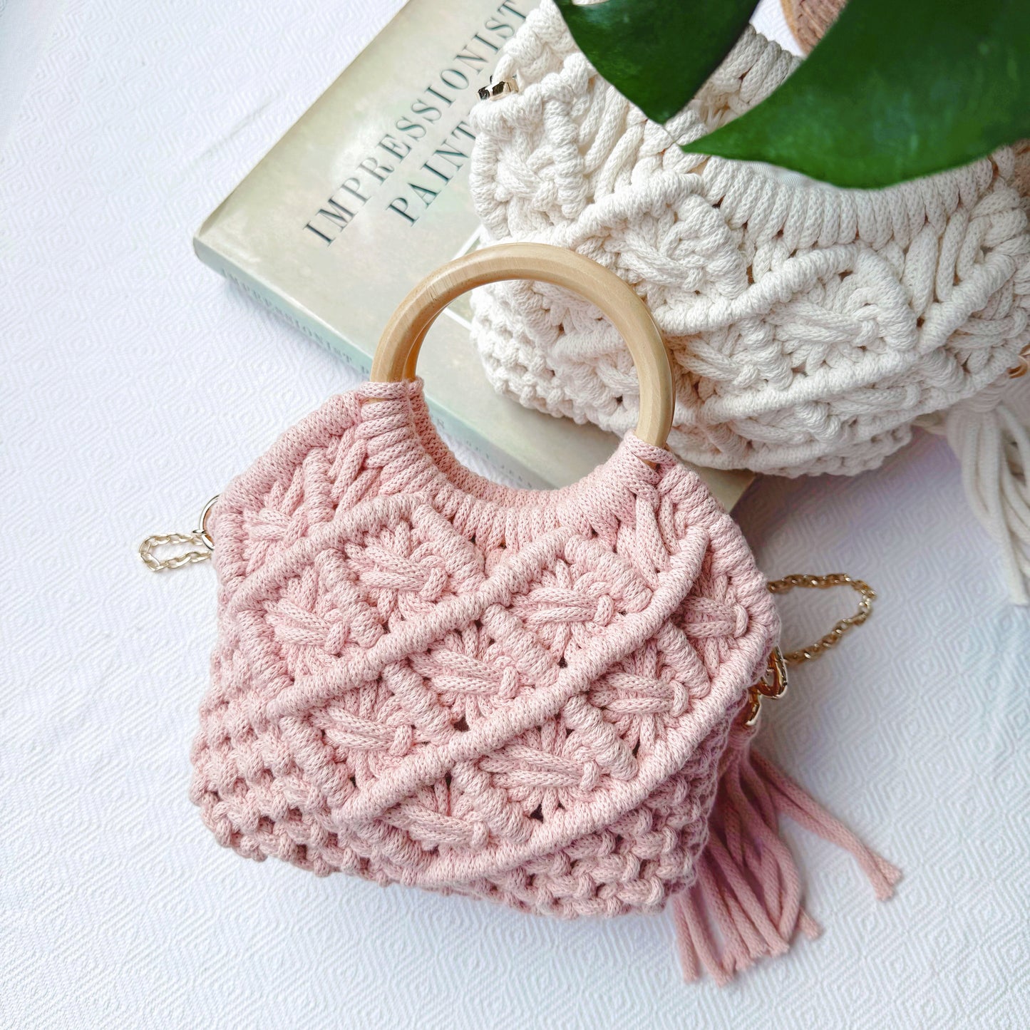 PMQ: Macrame Handbag (2 classes: total -10 Hr)