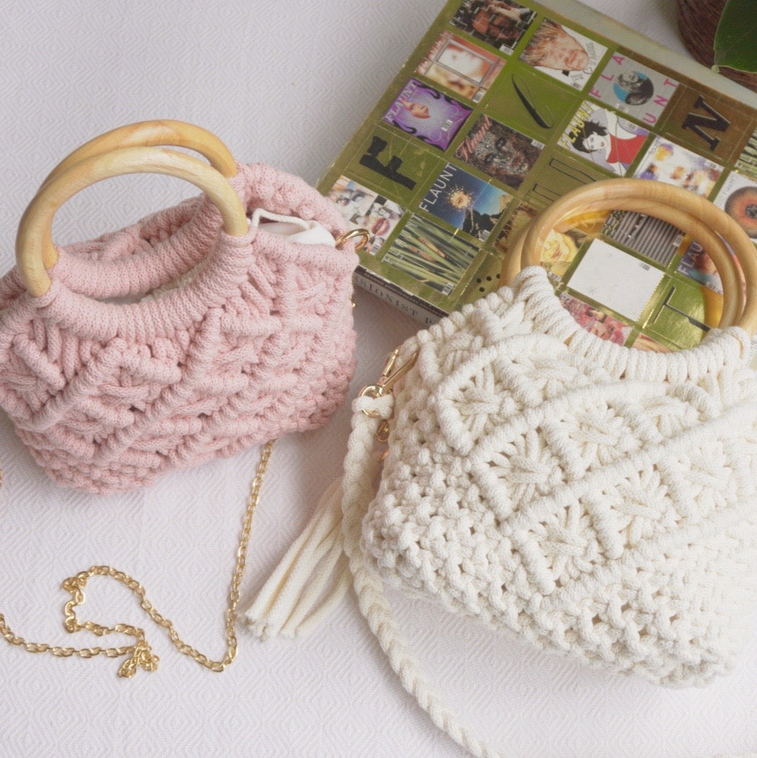 PMQ: Macrame Handbag (2 classes: total -10 Hr)