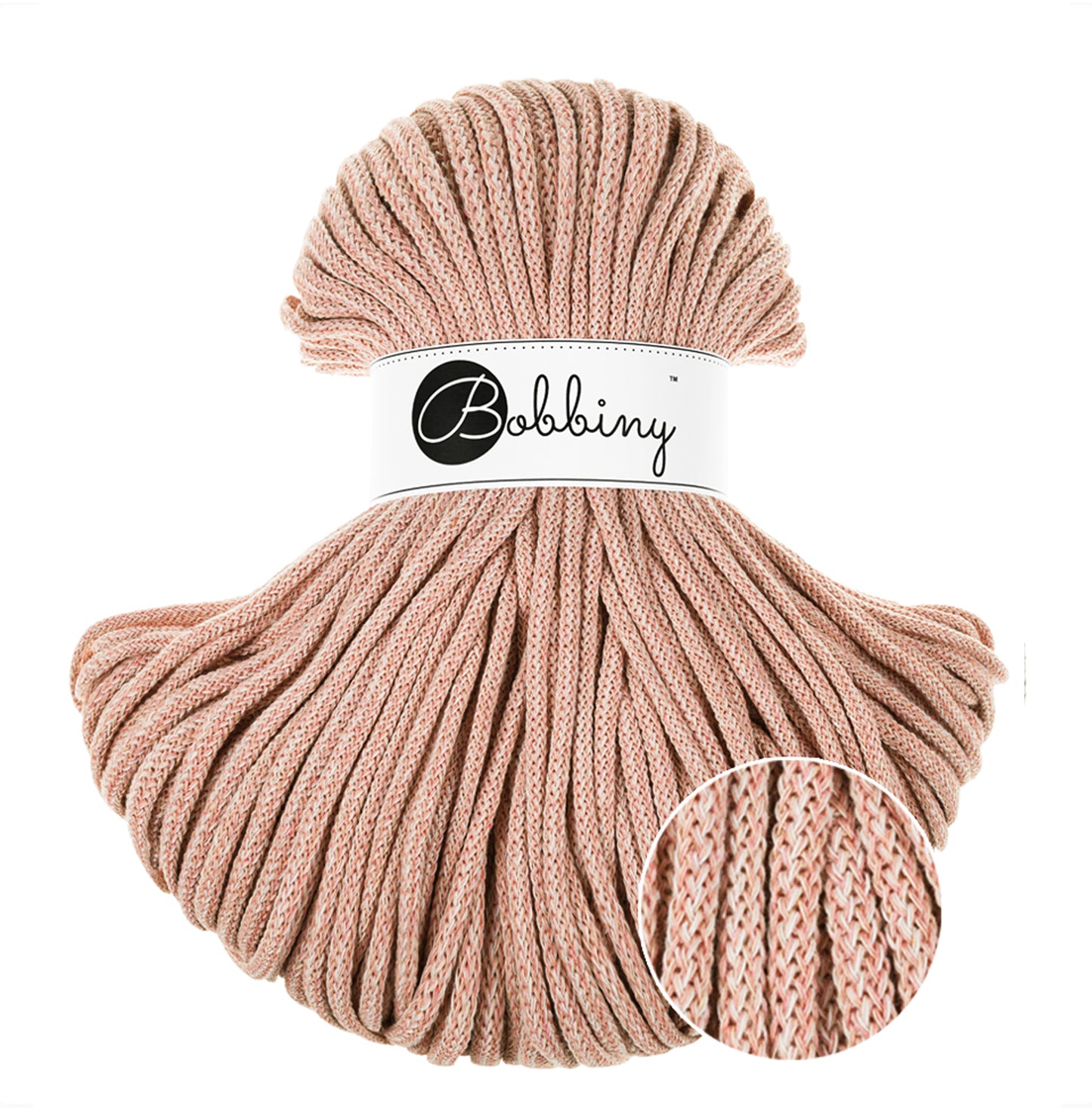 PEACH SHAKE Braided cord 5mm