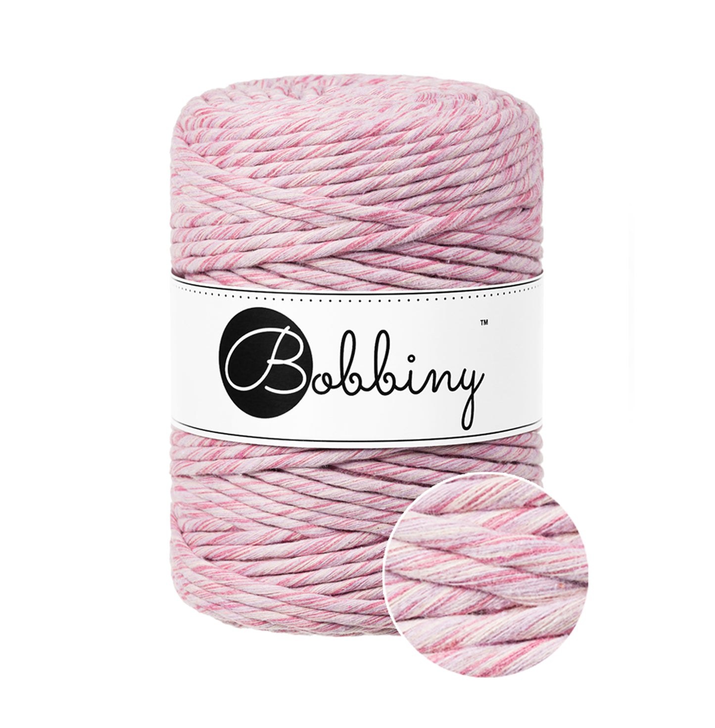 RASPBERRY SHAKE Macrame cord 5mm
