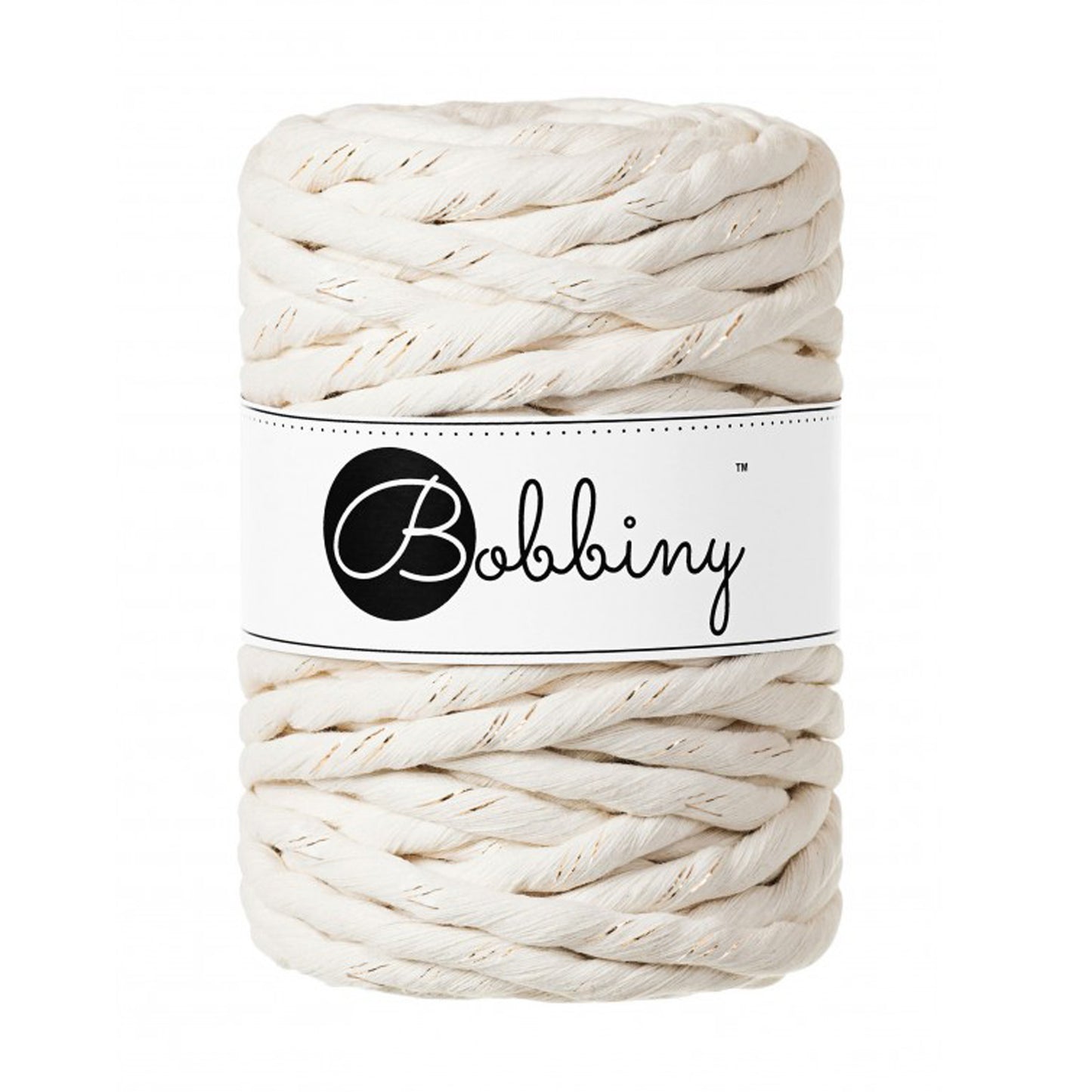 GOLDEN NATURAL Macrame cord 9mm