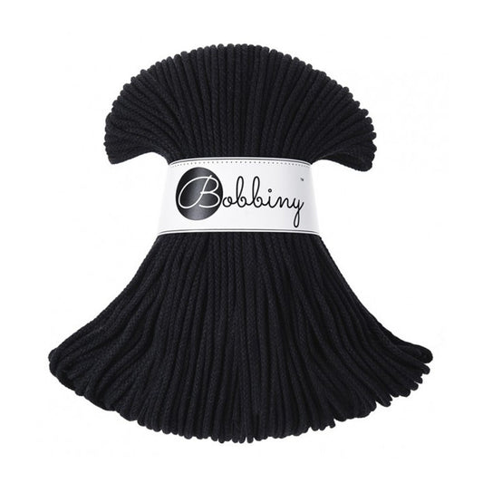 BLACK Braided cord 3mm