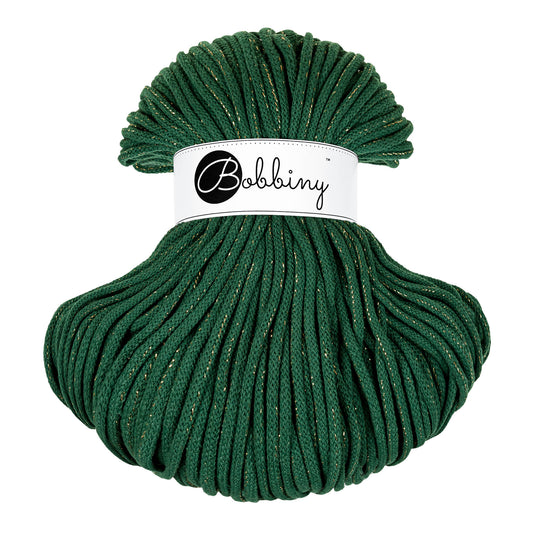 GOLDEN PINE Green Braided cord 5mm