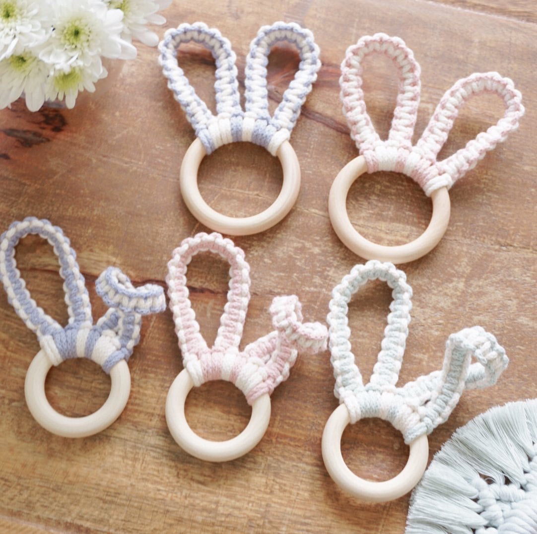 Macrame Bunny Ear Tutorial DIY – Loveless Knots