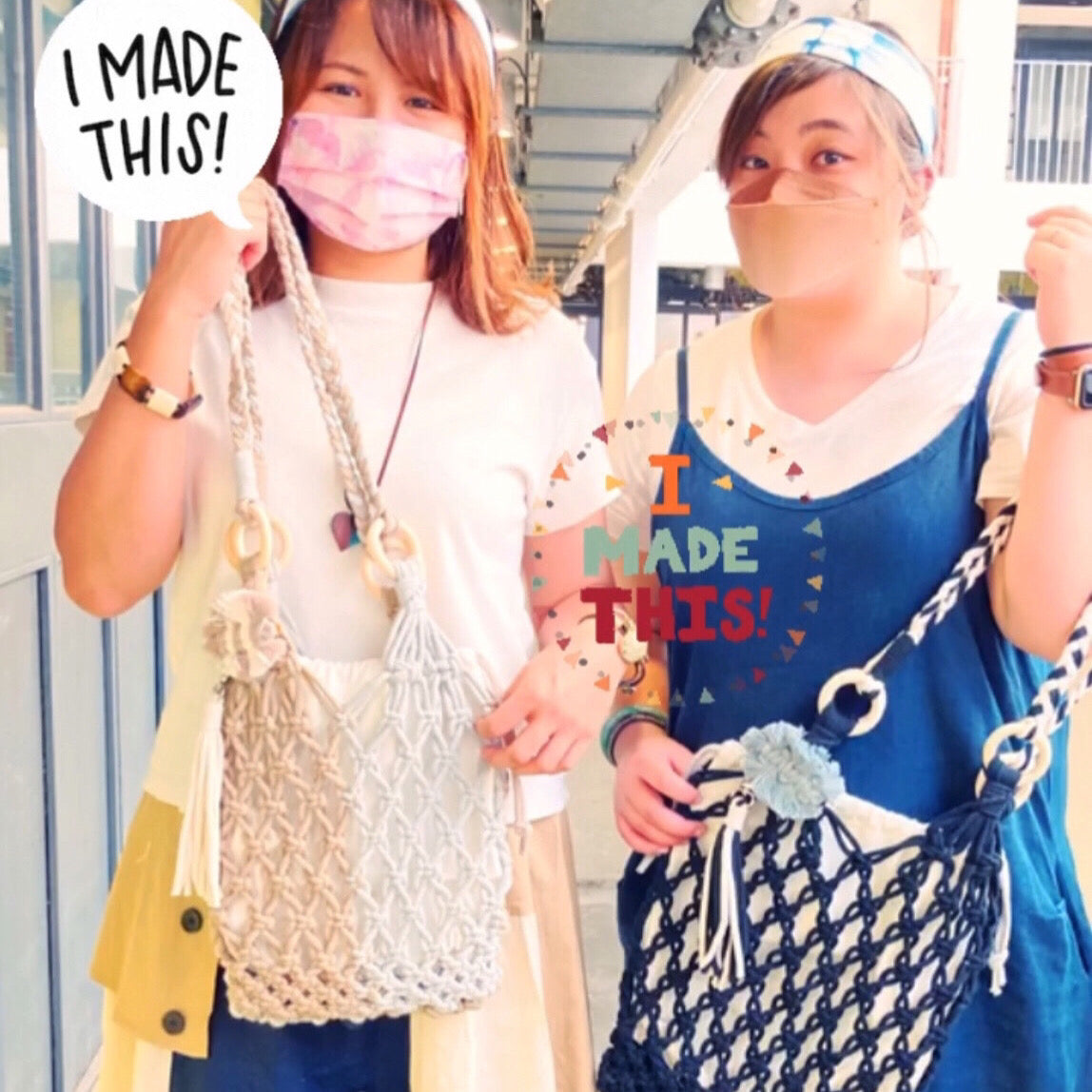 PMQ: Macrame Net Bag Workshop (~5.5Hr)