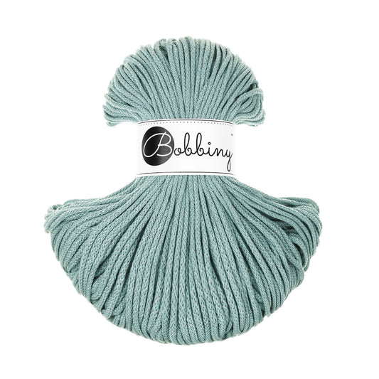 DUCK EGG BLUE Braided cord 3mm