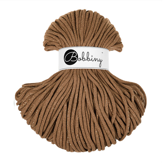 GOLDEN CARAMEL Braided cord 5mm