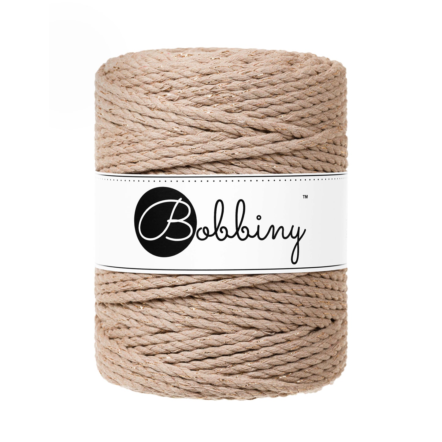 GOLDEN SAND 3PLY Macrame rope 5mm