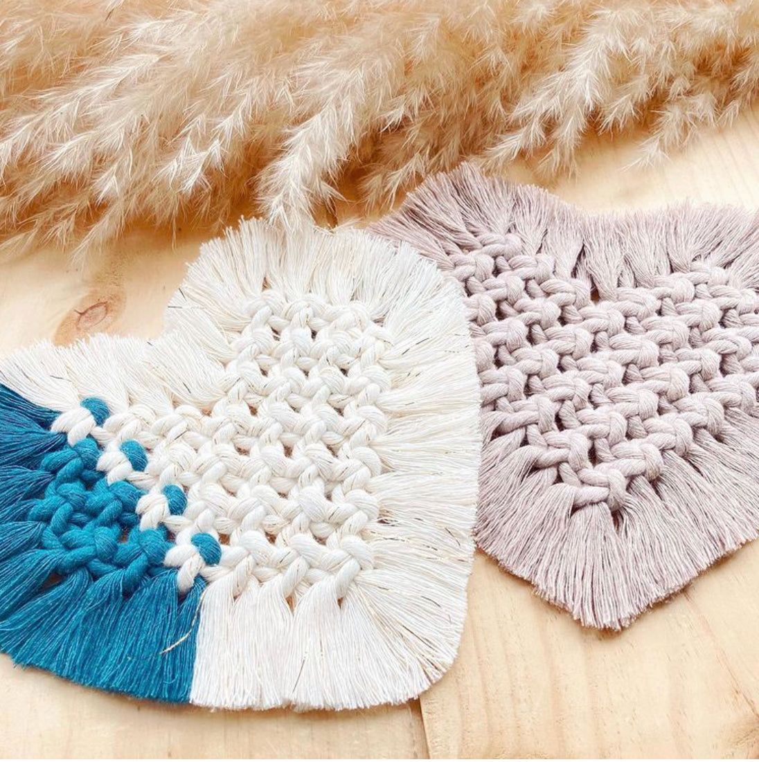 PMQ: Macrame Heart Coasters / Decor Workshop (2Hr)