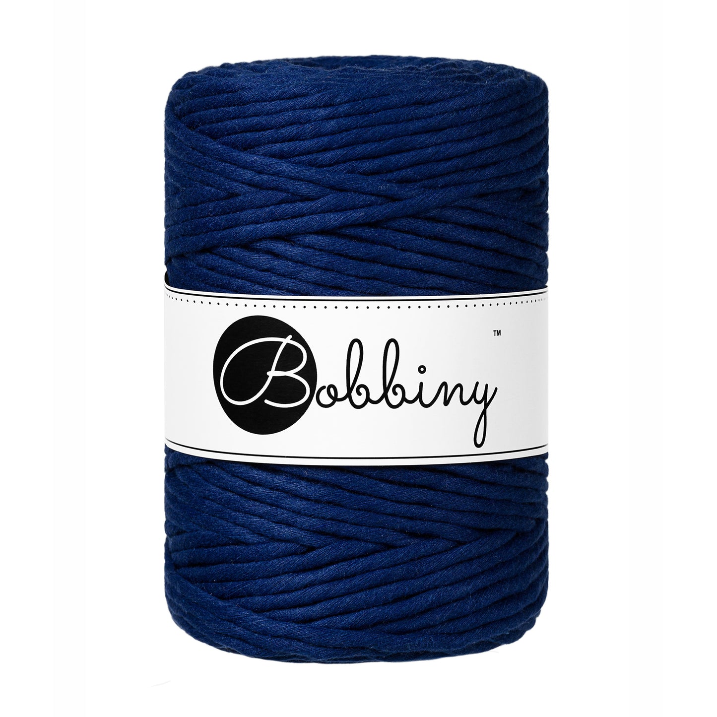 INK BLUE Macrame cord 5mm