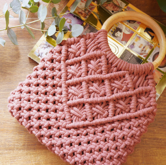 PMQ: Macrame Handbag (2 classes: total 8-10 Hr)
