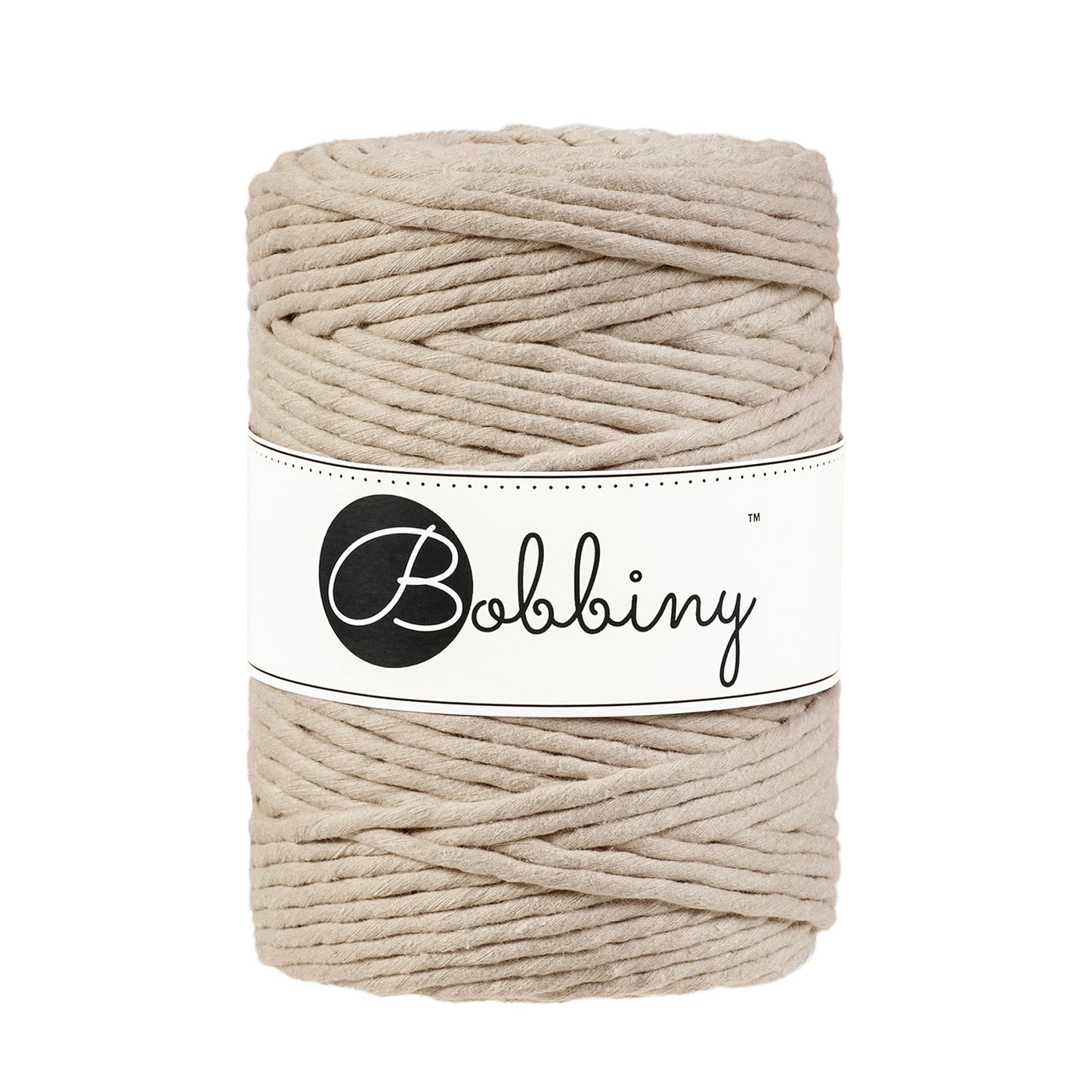 BEIGE Macrame cord 5mm