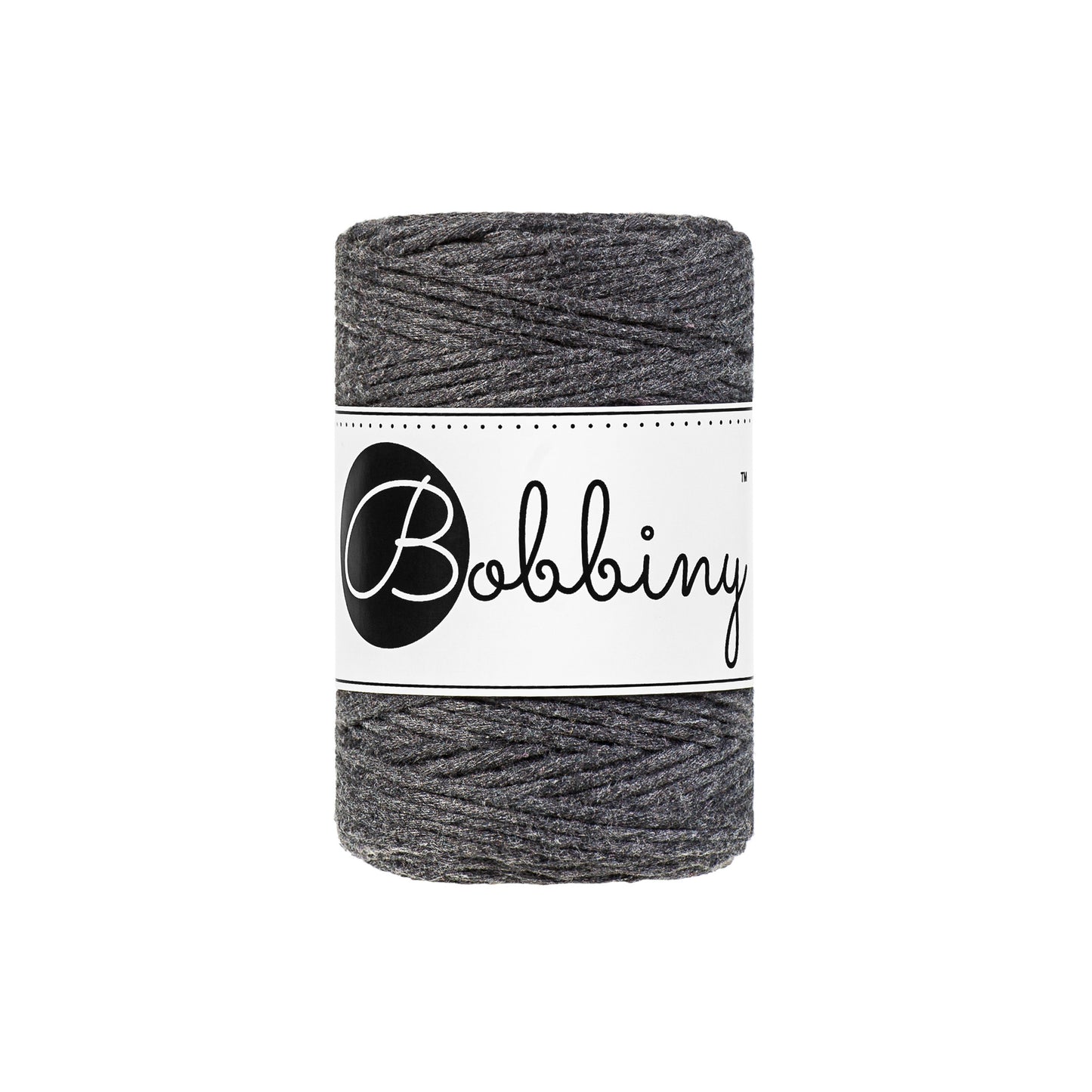 CHARCOAL Macrame cord 1.5mm
