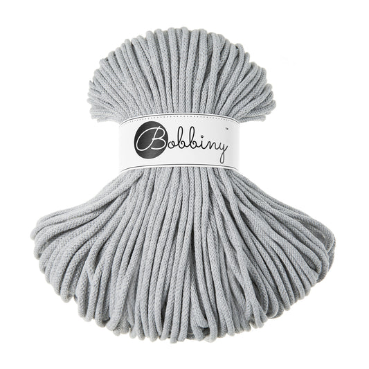 LIGHT GREY Braided cord 5mm