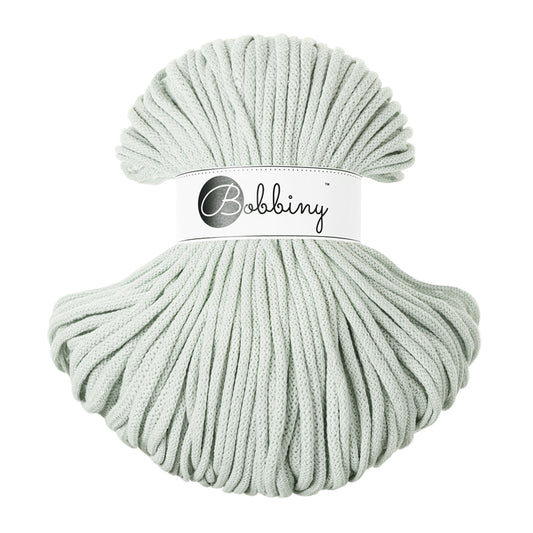MILKY GREEN Braided cord 5mm