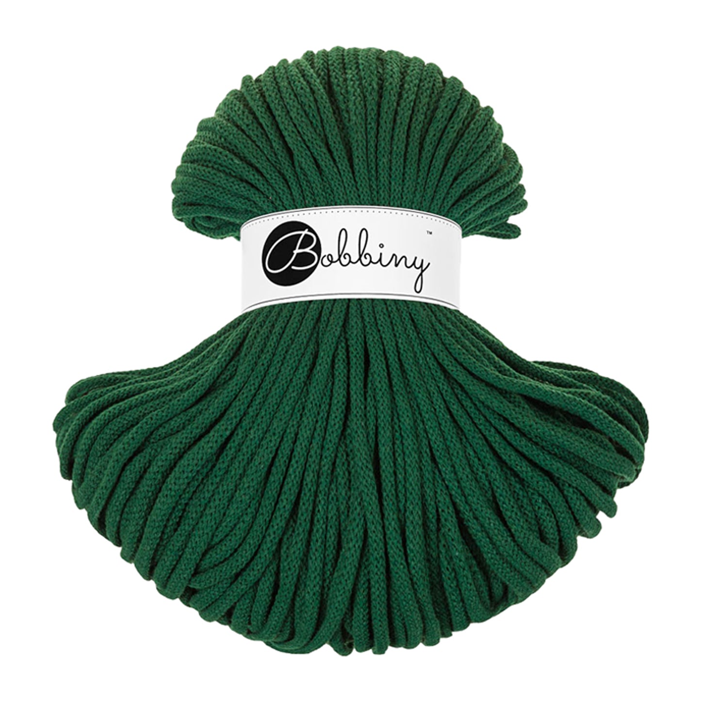 PINE GREEN Braided Cord 5mm