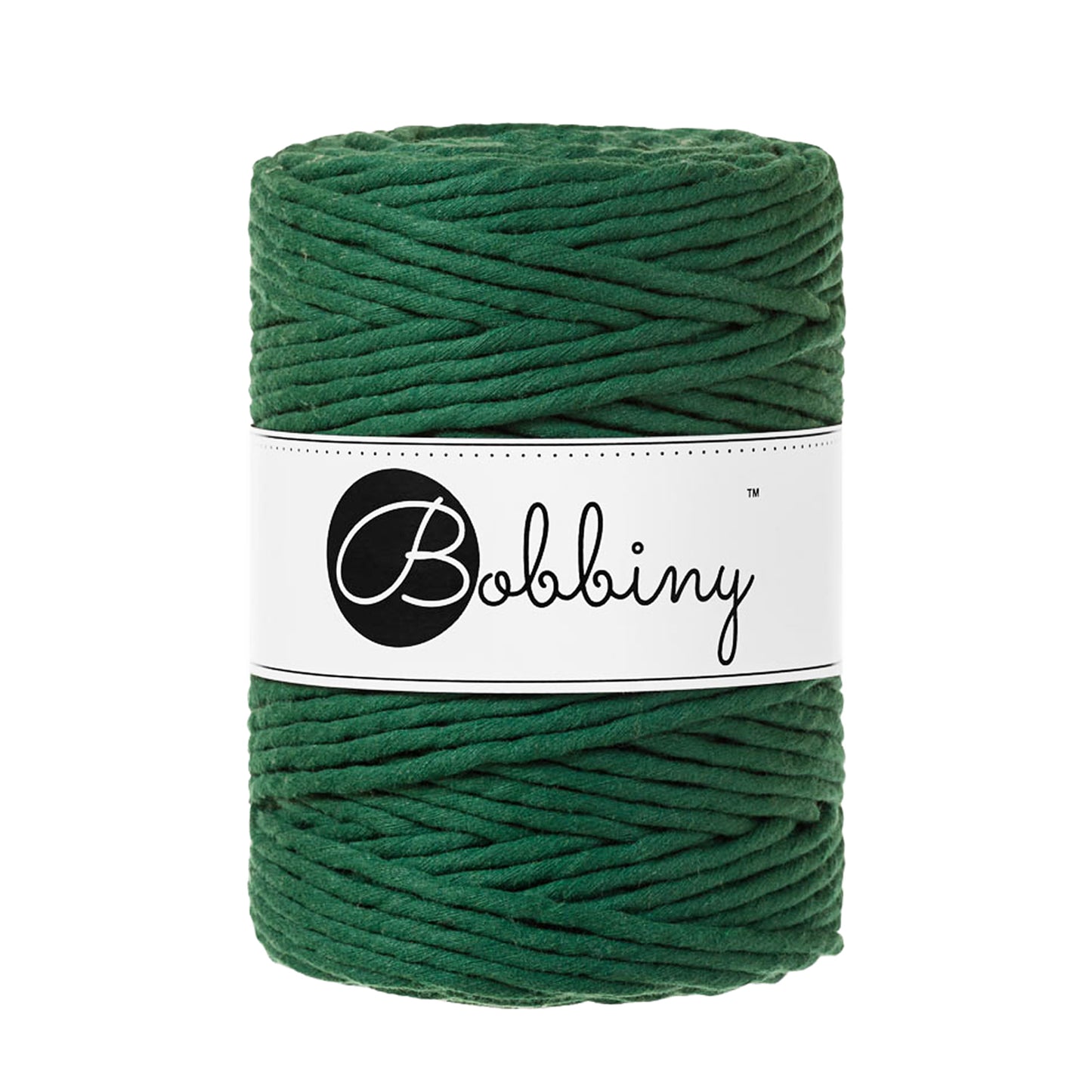 PINE GREEN Macrame cord 5mm