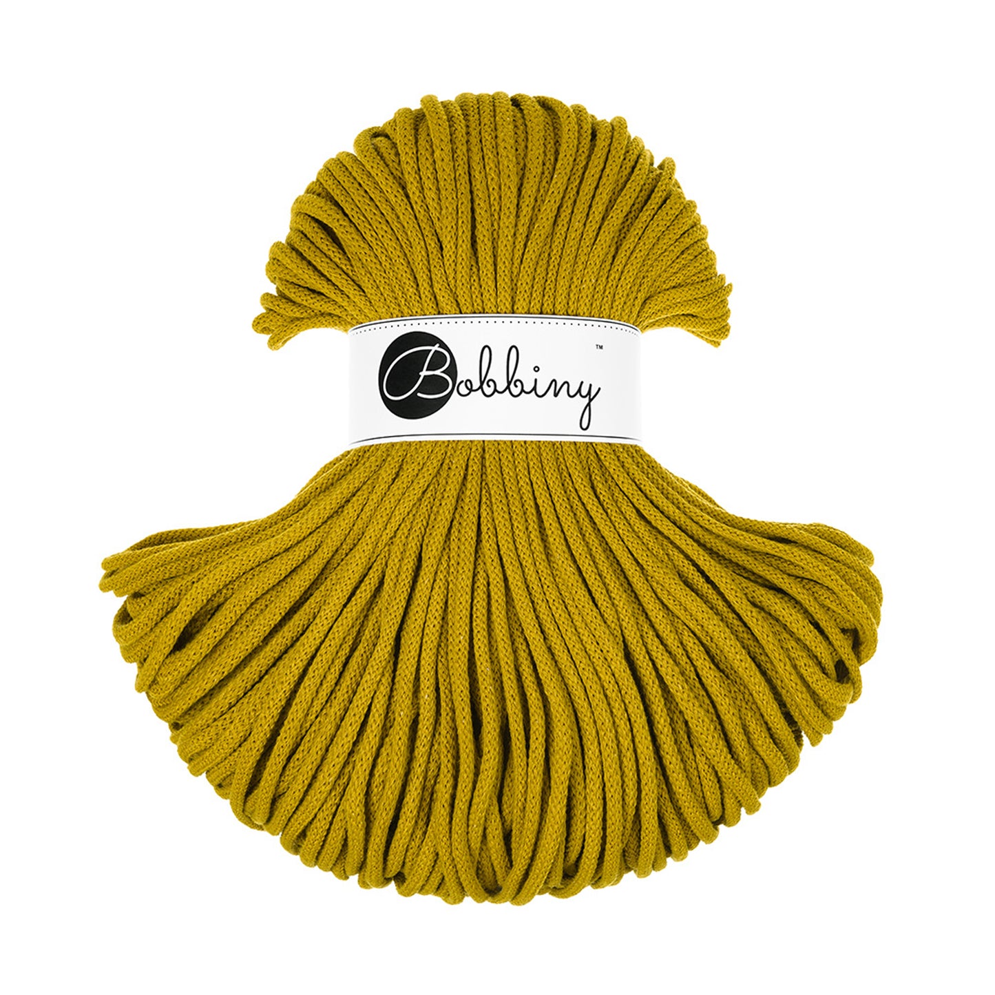 SPICY YELLOW Braided Cord 5mm