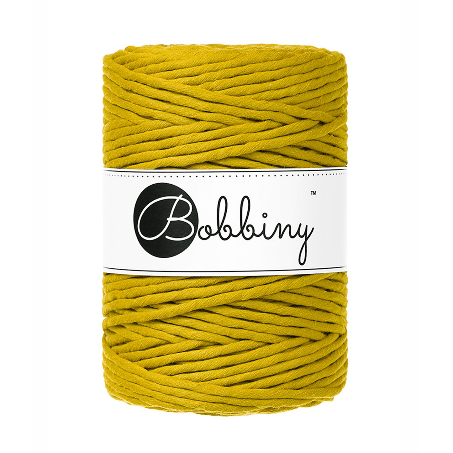SPICY YELLOW Macrame cord 5mm