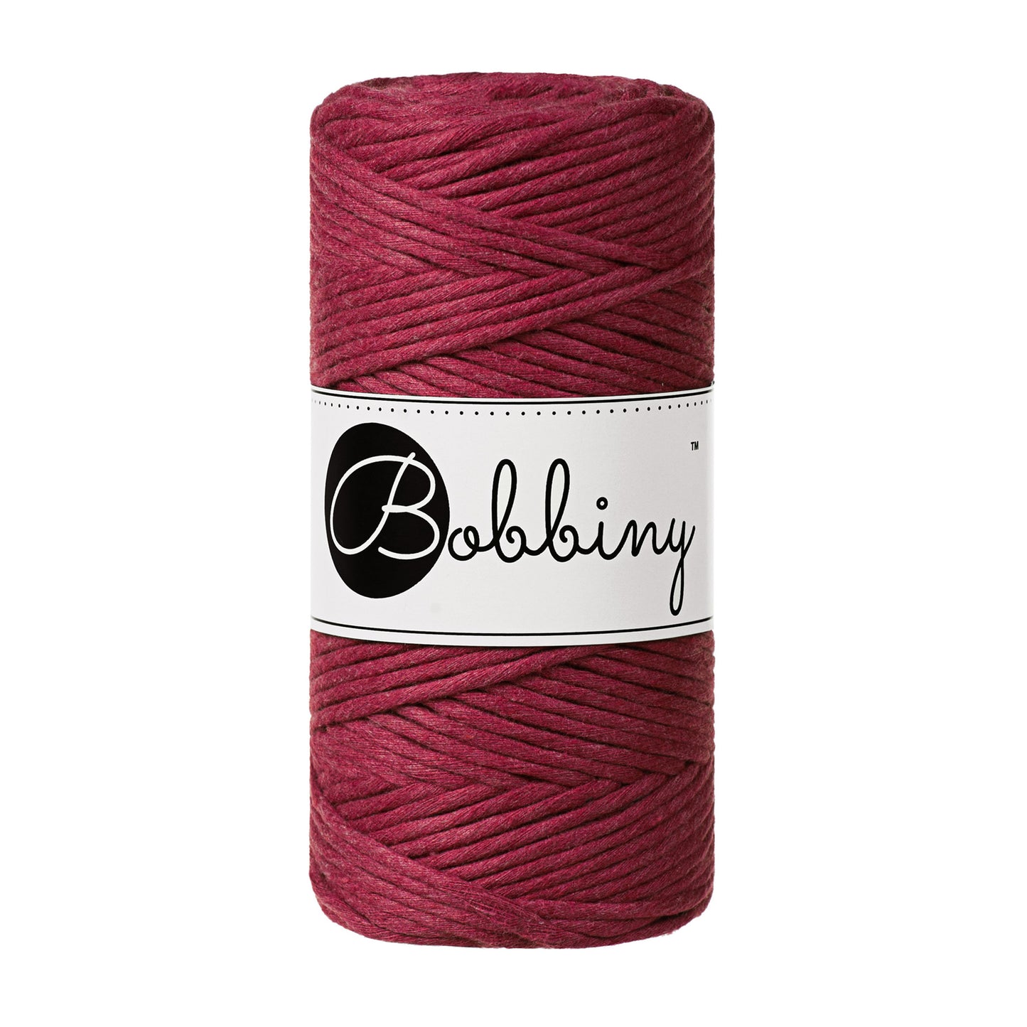 WINE RED Macrame cord 3mm